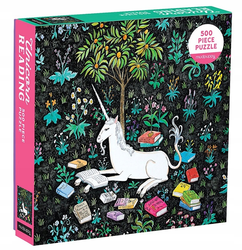 

Zaczytany Jednorożec puzzle tekturowe 8+ Mudpuppy