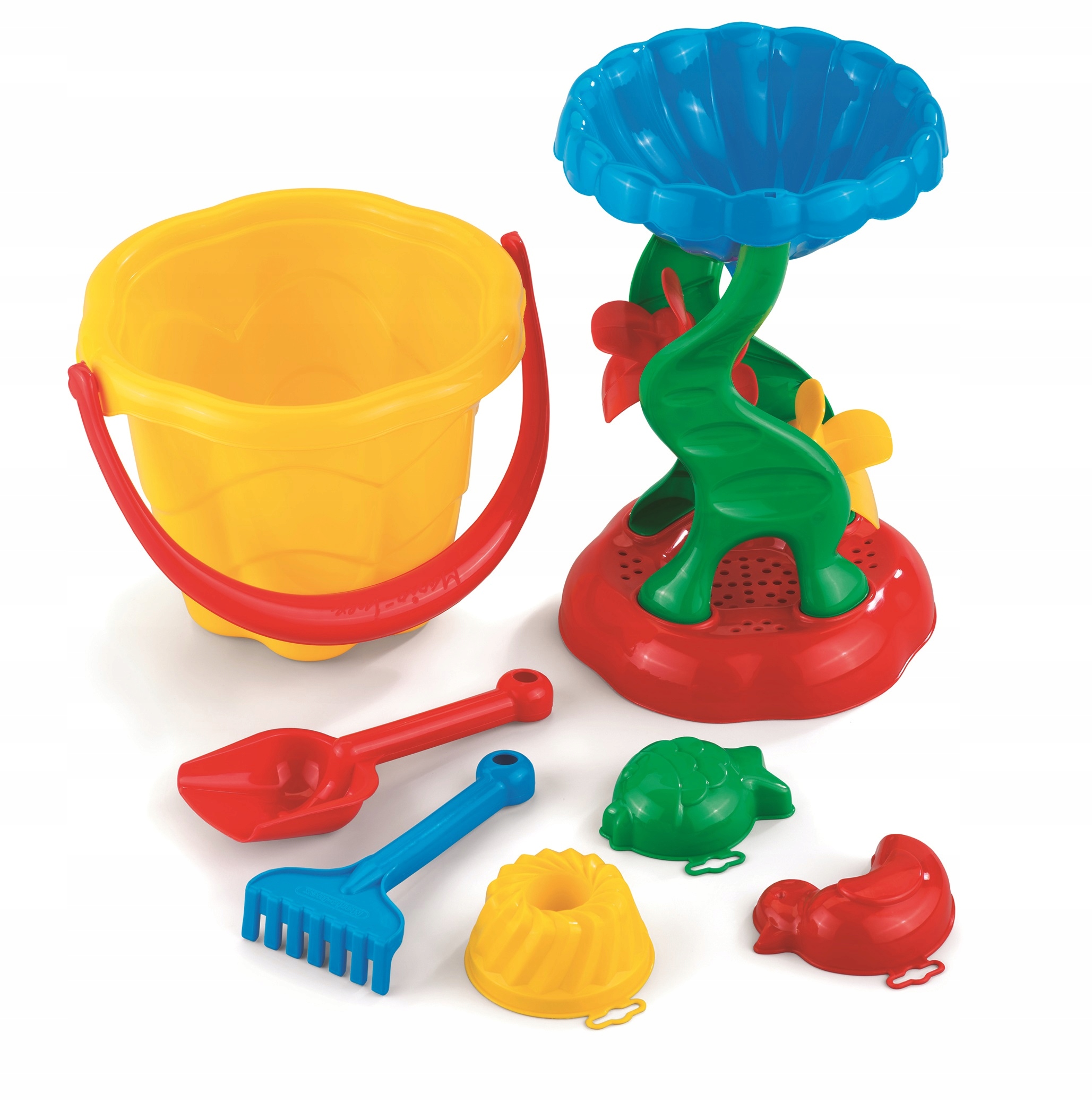 ZESTAW MAŁY OGRODNIK TACZKA+KOSIARKA+WIADERKO,12el Bohater brak