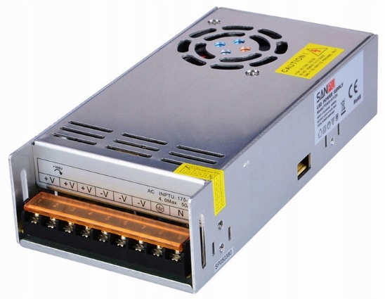 Zasilacz impulsowy 24V 360W 15A Cnc silnik krokowy