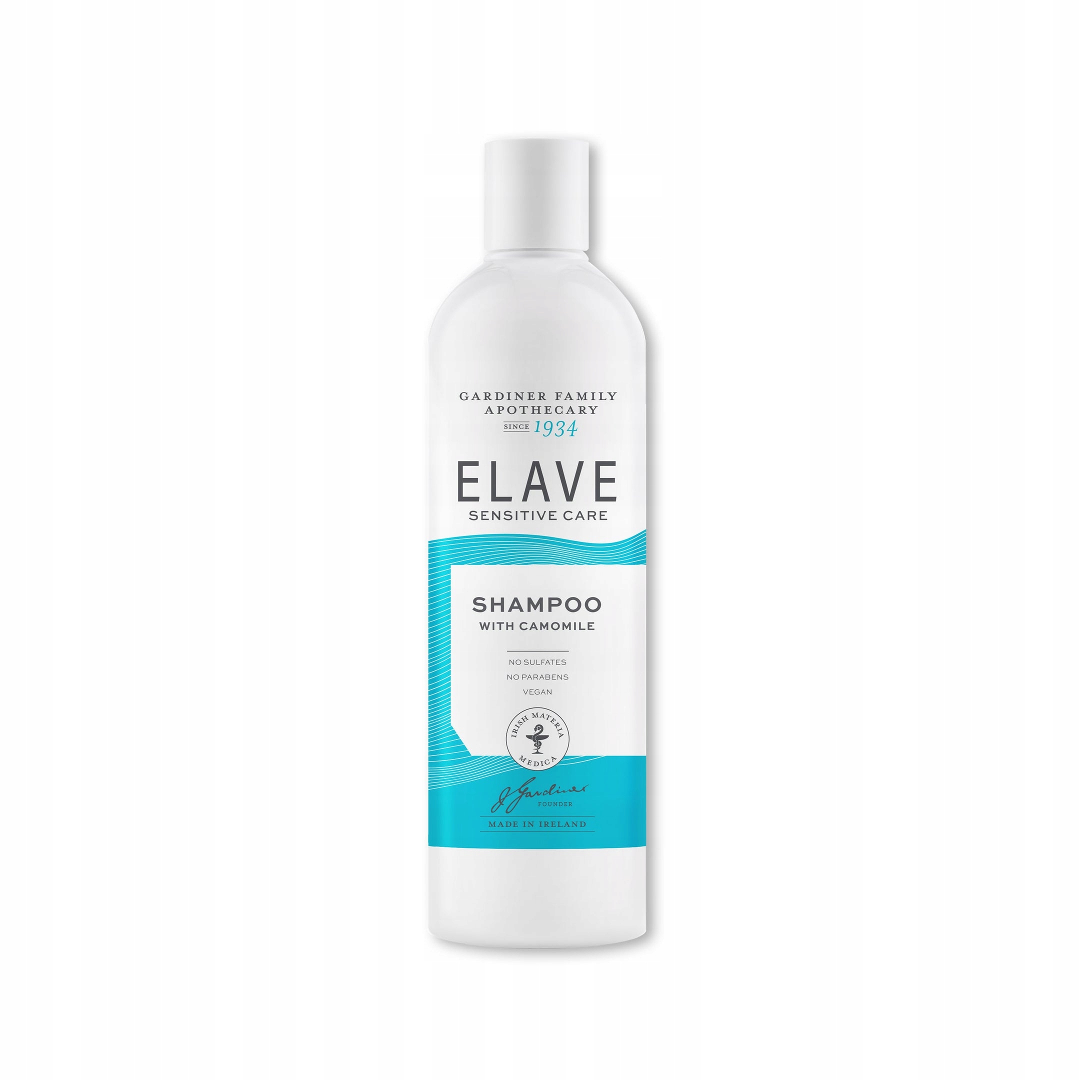 Elave šampon na vlasy, citlivou pokožku hlavy, ekzém, Azs, veganský 250 ml