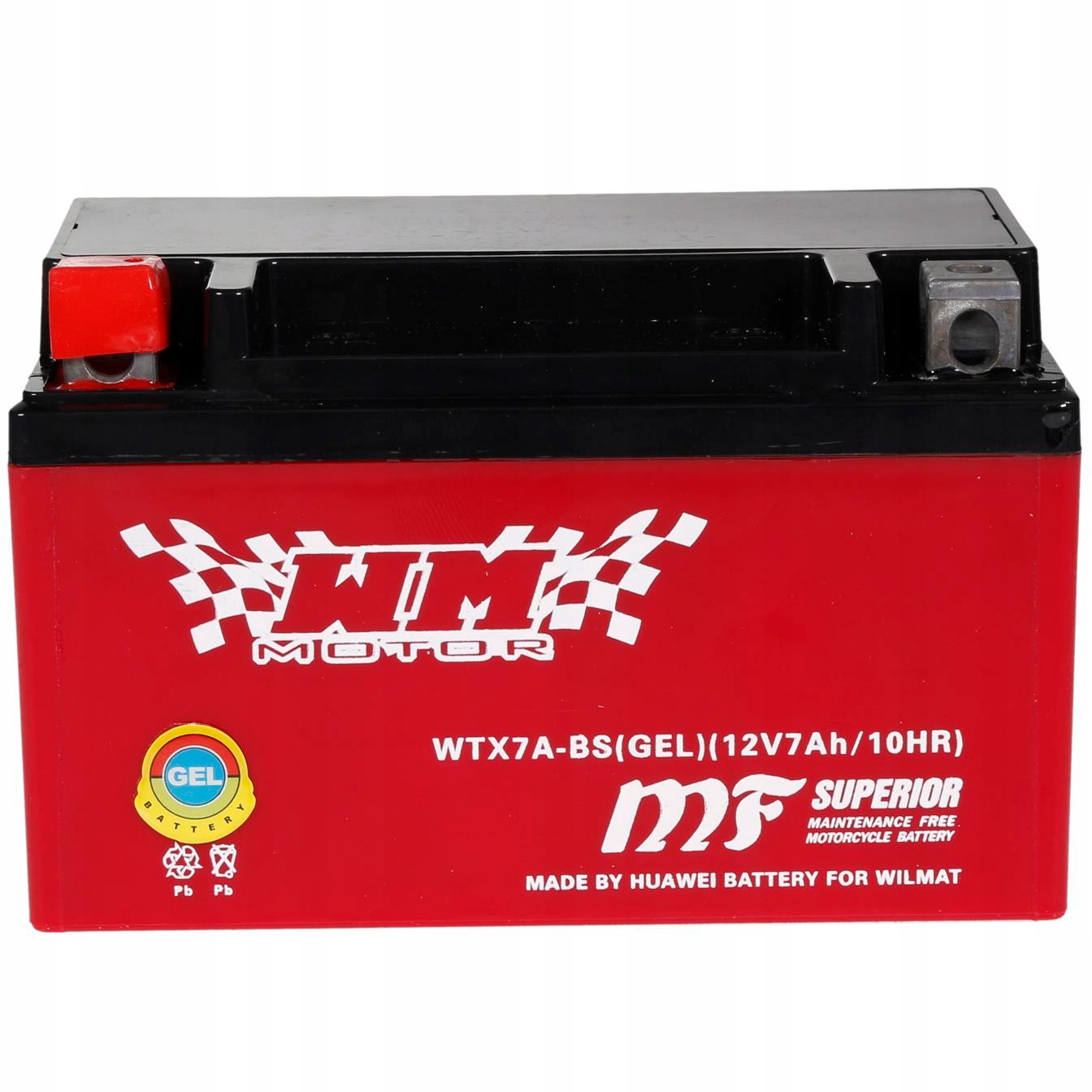 

Akumulator WTX7A-BS Żel klema dod lewa 90A 7Ah