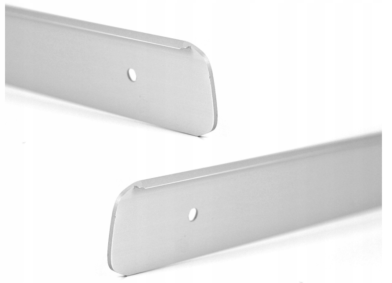 

Listwa boczna Lewa do blatu 38 mm Aluminium