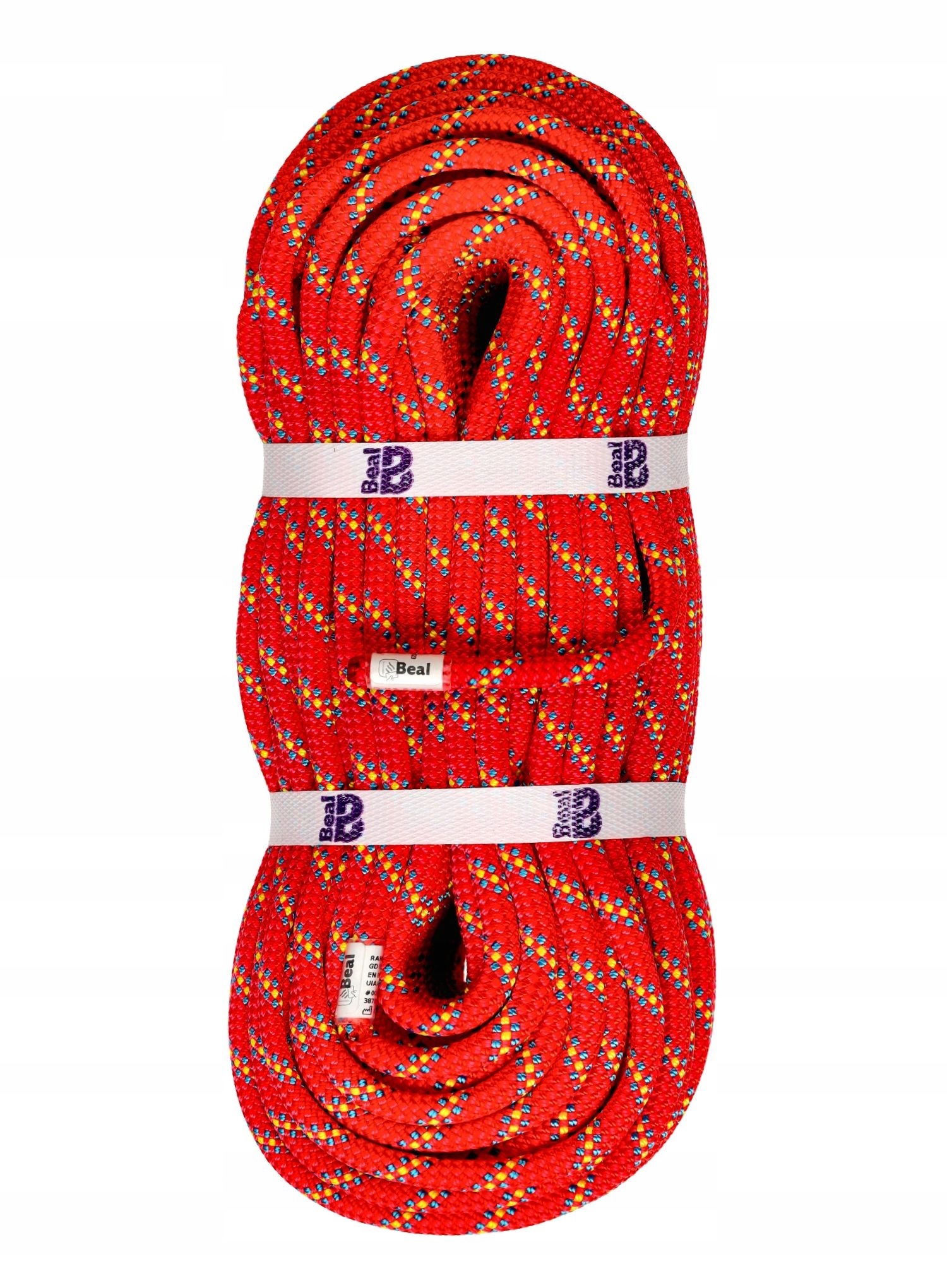 Lano pro turistiku Beal Rando 8 mm x 48 m Golden Dry pink