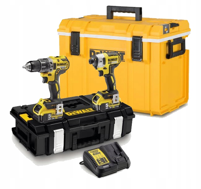 Zestaw DCD796 DCF887 + LODÓWKA DeWALT DCK266P2C