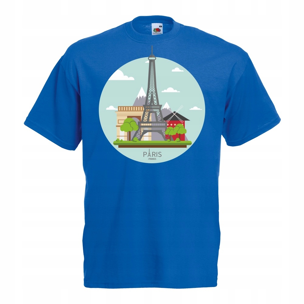 

Koszulka Paris Paryż Francja XL niebieska
