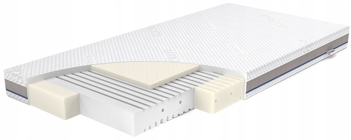 RUCKEN MATERAC STABIL MATERACYK DO ŁÓŻECZKA 120x60 PIANKA LATEKS