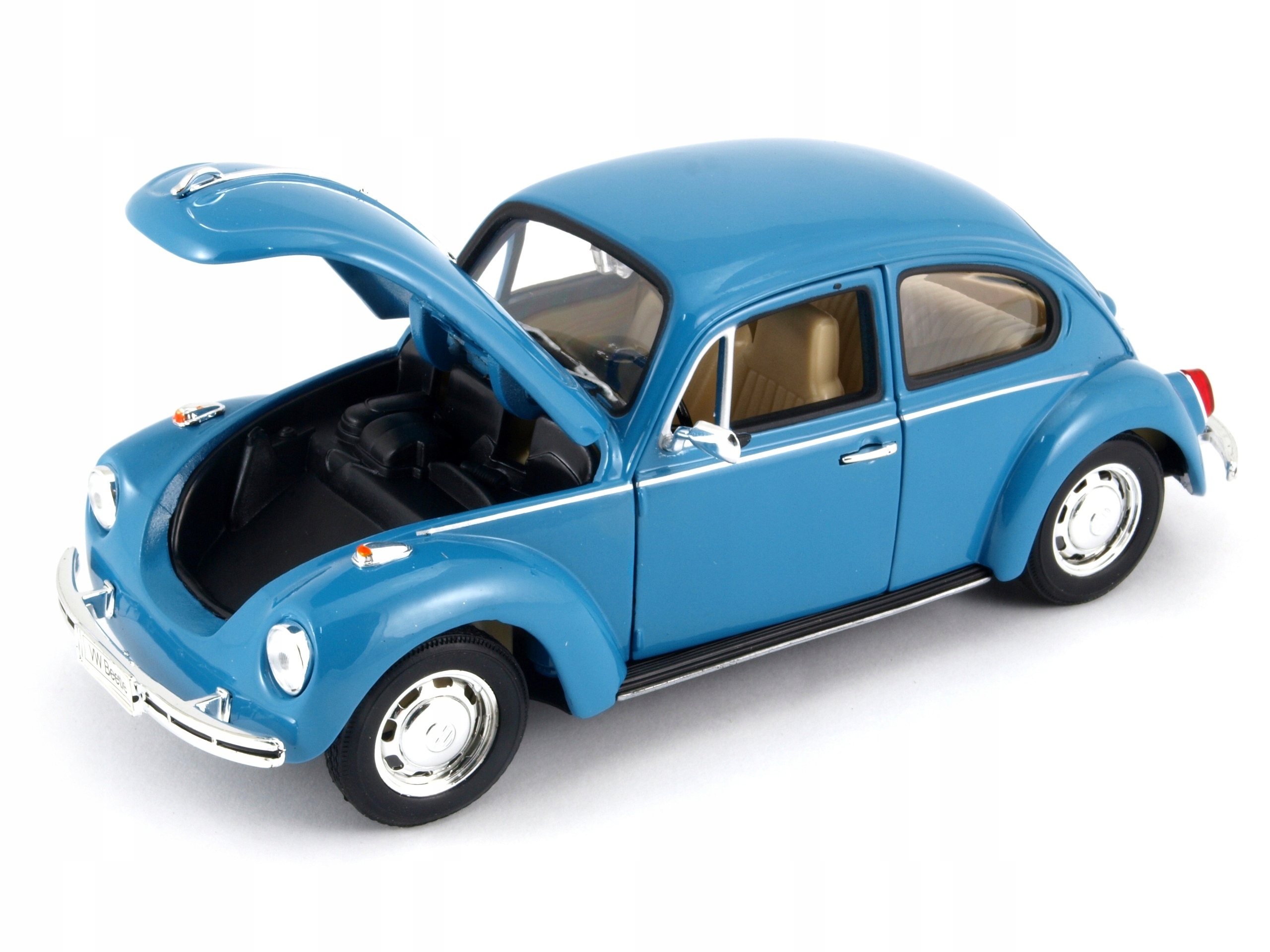 Volkswagen Beetle 1:24 WELLY 22436 niebieski Kod producenta ---