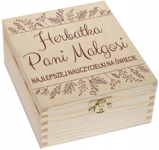 

Na Dzień Nauczyciela Pudełko Z Grawerem