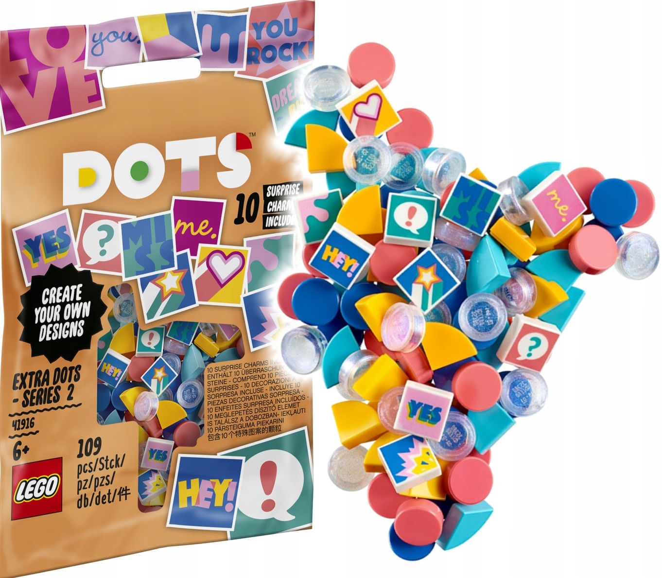 Lego Dots 41916 Dodatki Dots Seria 2