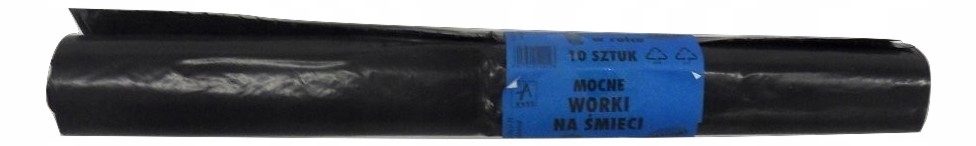 

Worki na odpady 140-160L 10szt Czarne