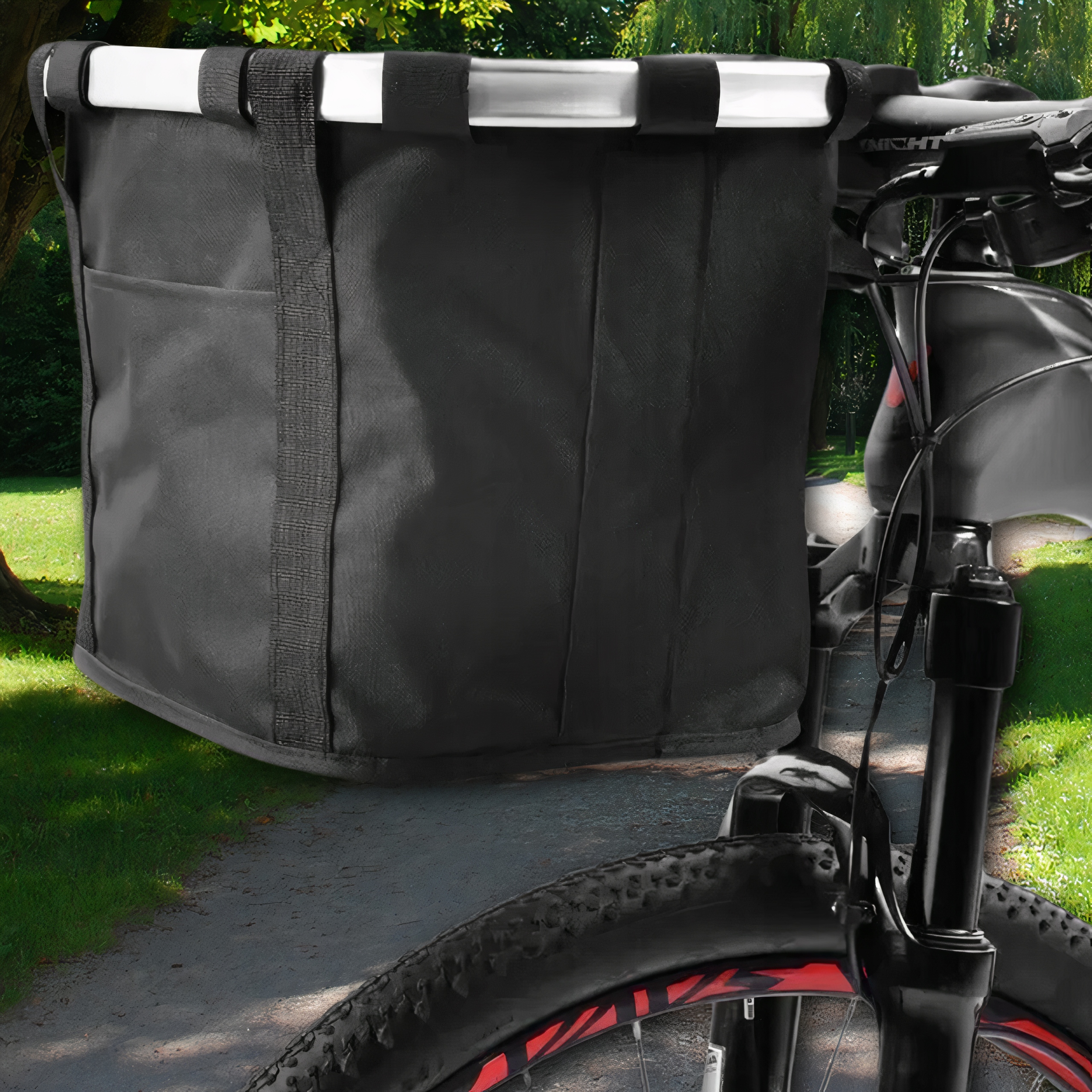 KOSZYK NA ROWER KIEROWNICĘ KOSZ ROWEROWY DO R Marka inna marka