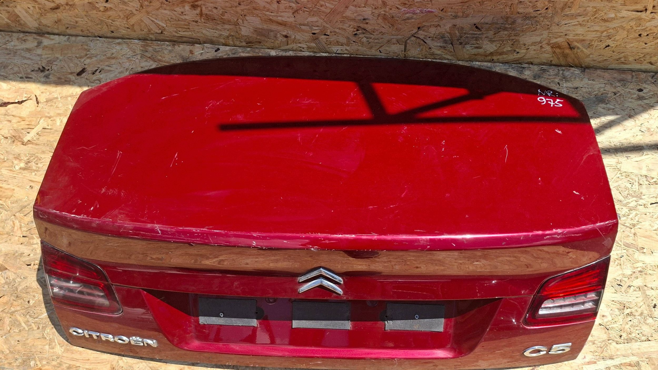 trunk door boot CITROEN C5 III sedan 2008