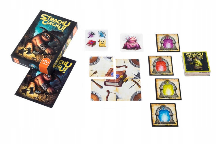 MUDUKO Gra Karciana Zręcznościowa STRACHU CIACHU Nazwa Strachu Ciachu