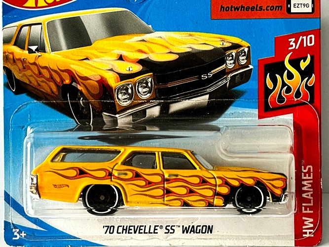 ミニカー Hot Wheels Garage '70 Chevelle 'SS' Wago Hot Wheels 70 Chevelle Ss Wagon - Niska cena na Allegro