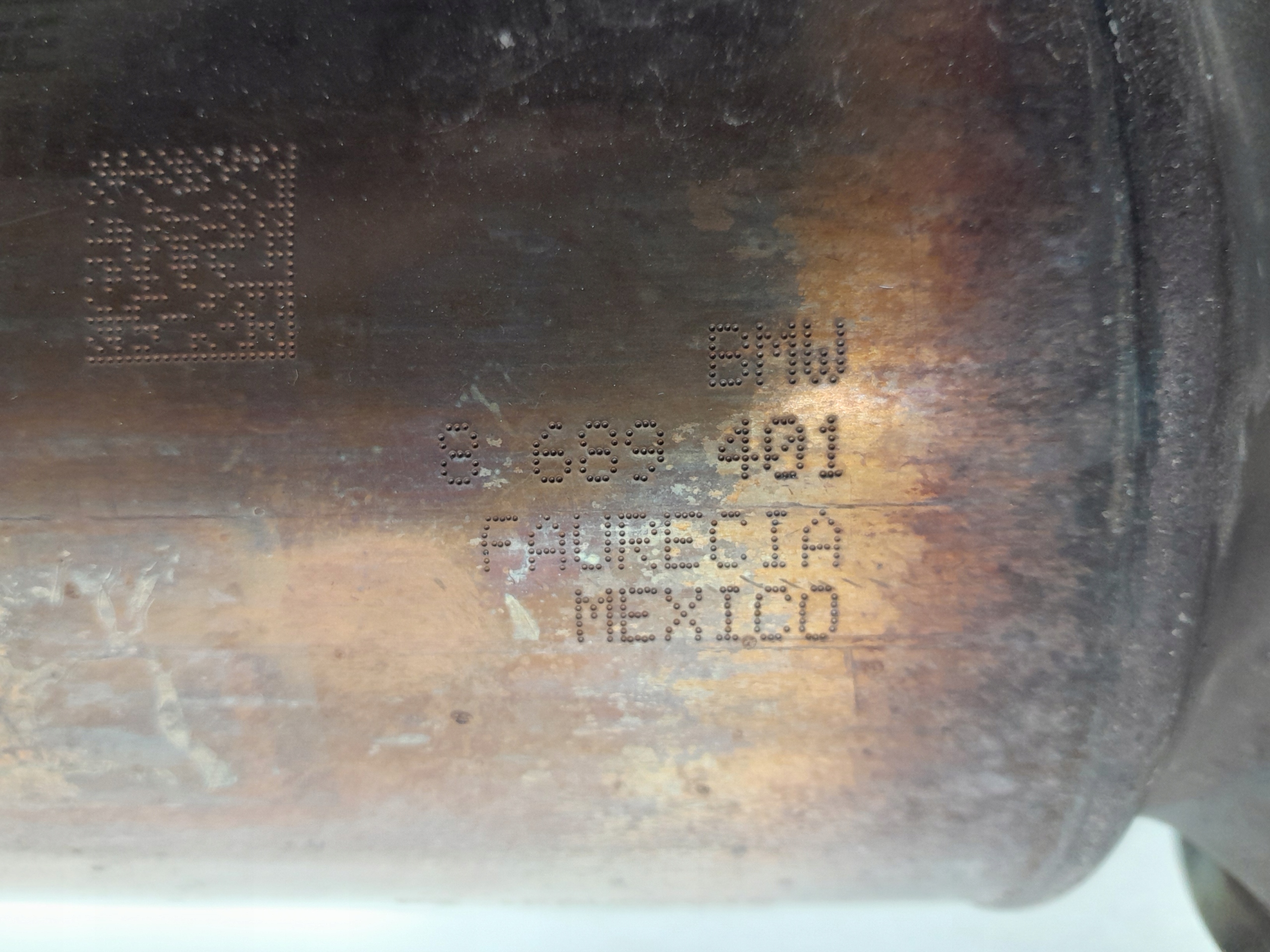 BMW X3 G01 LCI catalyst 8661424