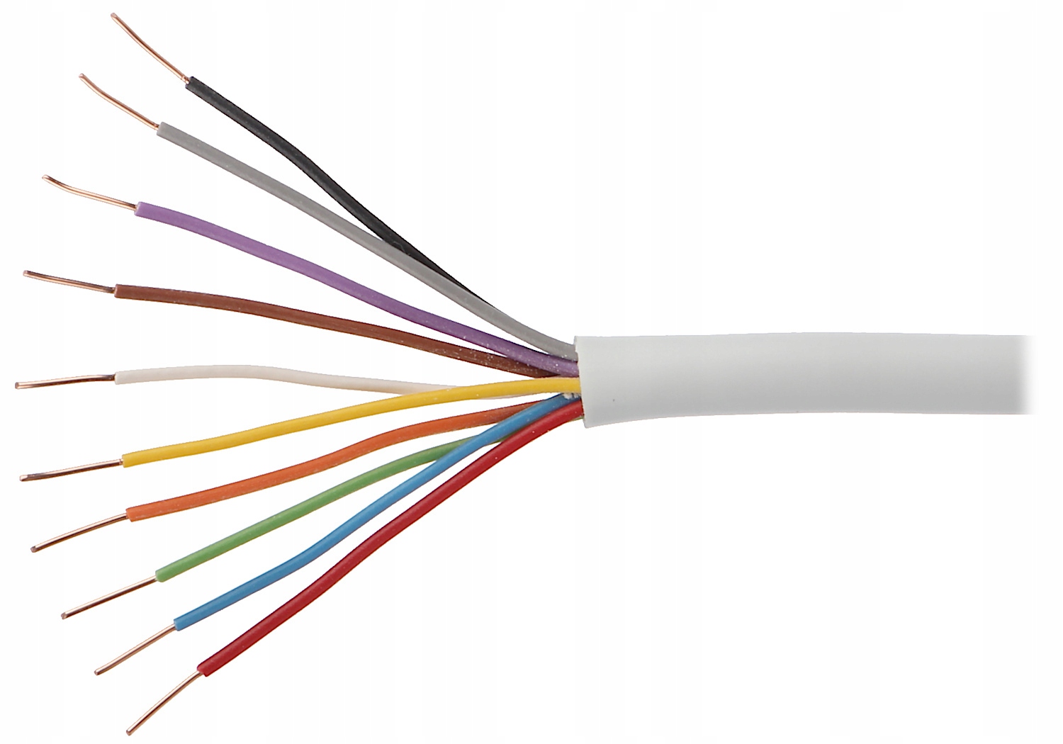 

Kabel alarmowy domofonowy YTDY-10x0.5 mm