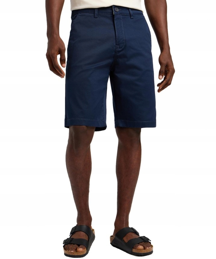 Lee Chino Regular pánské krátké kraťasy šortky Deep Navy W40