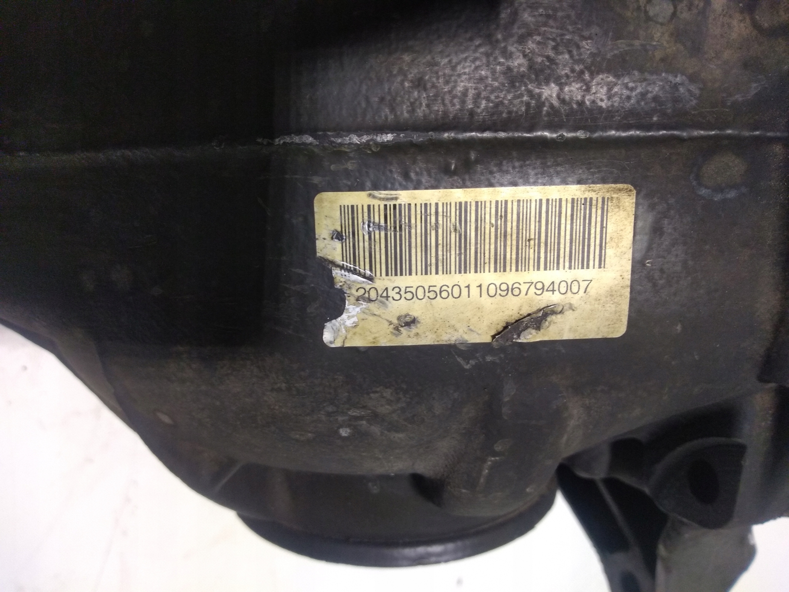 MERCEDES C W204 differential diff rear part 2043505601