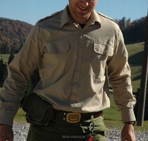 KOSZULA PUSTYNNA COLONIAL SAFARI VINTAGE BEŻ/SAND Marka inna