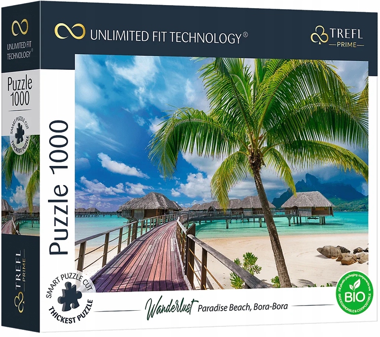 

Trefl Puzzle 1000 El Rajska Plaża Bora Bora 10704