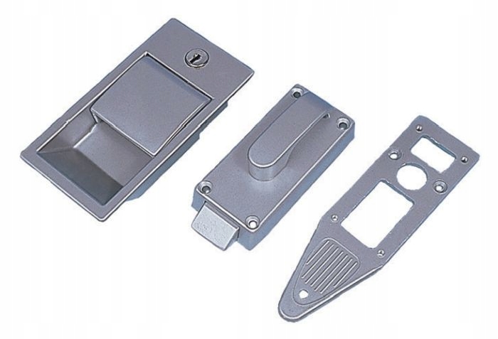 FR214/026 - Дверной замок с ручкой для прицепа MC400 HABA