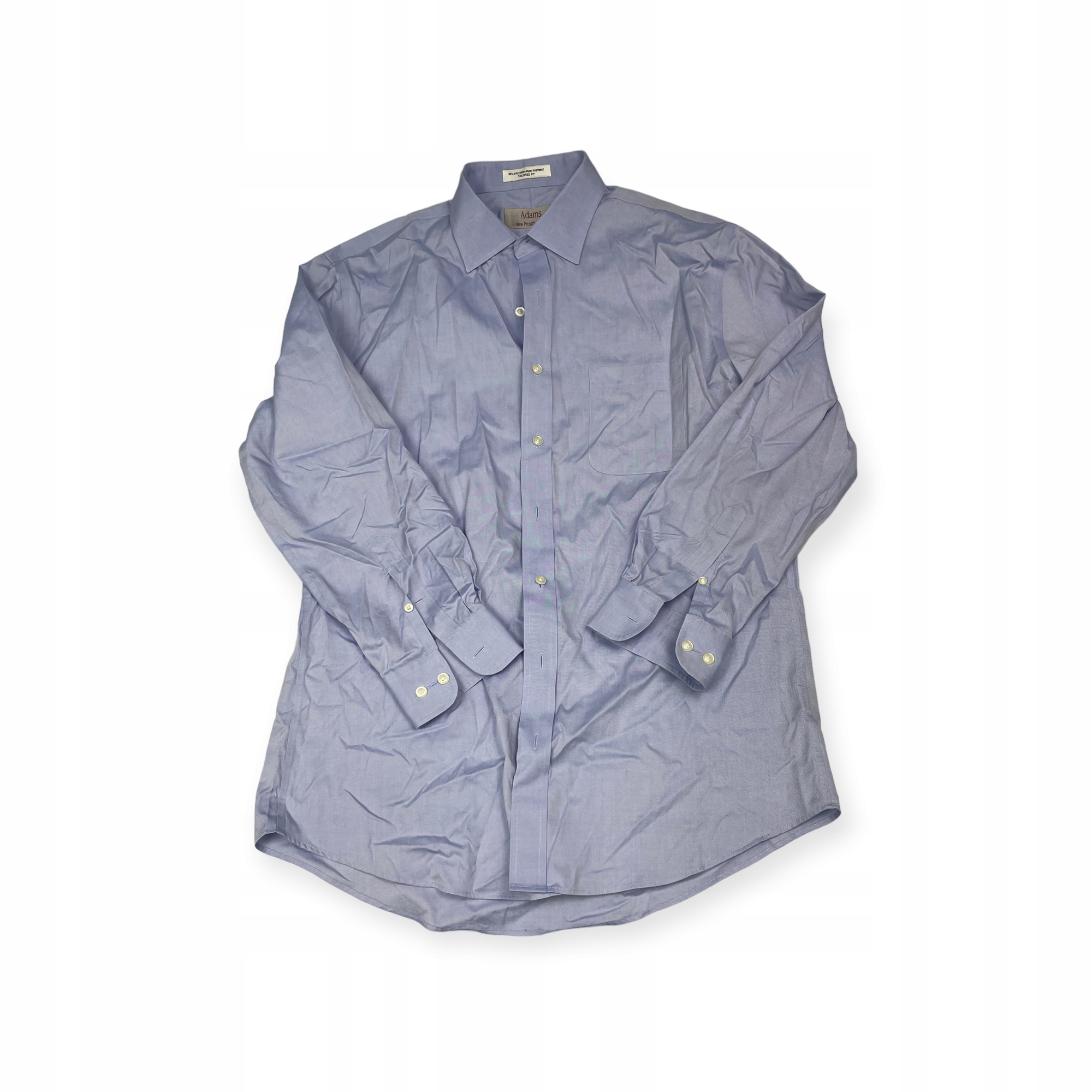 Modrá pánská košile s dlouhým rukávem Adams XL