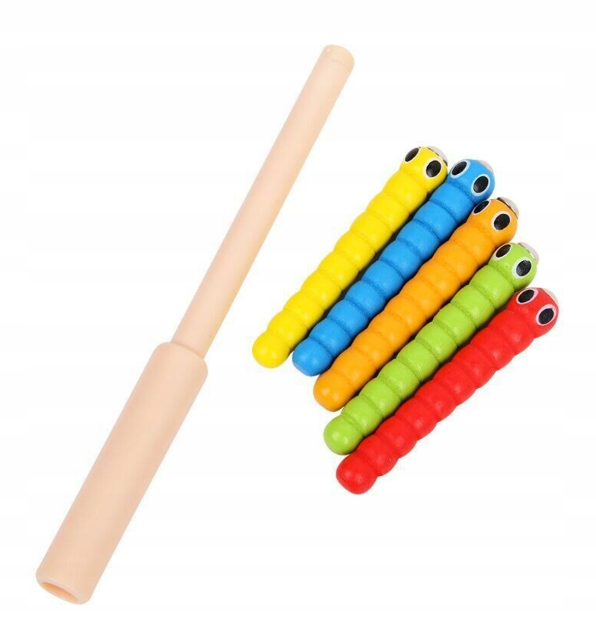 DREWNIANA GRA ZŁAP ROBAKA DLA 4 LATKA PREZENT MIKOŁAJKI DLA 3 4 5 6 7 LATKA Kod producenta 2293