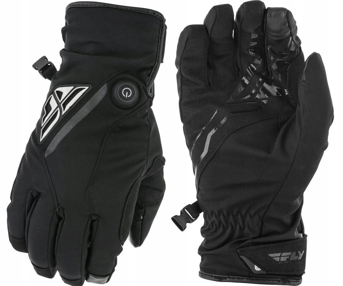 RĘKAWICE PODGRZEWANE FLY RACING CZARNE ROZMIAR 2XL