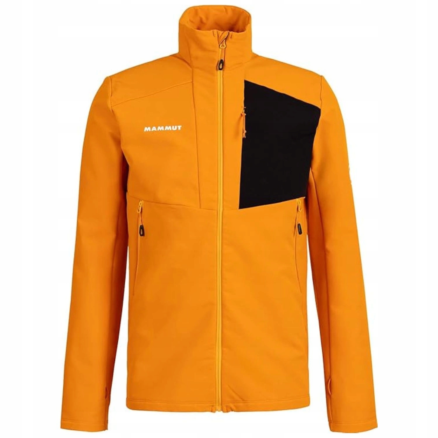 Pánská bunda Mammut Madris ML žlutá trekingová mid layerbluza fleecová mikina vel. S