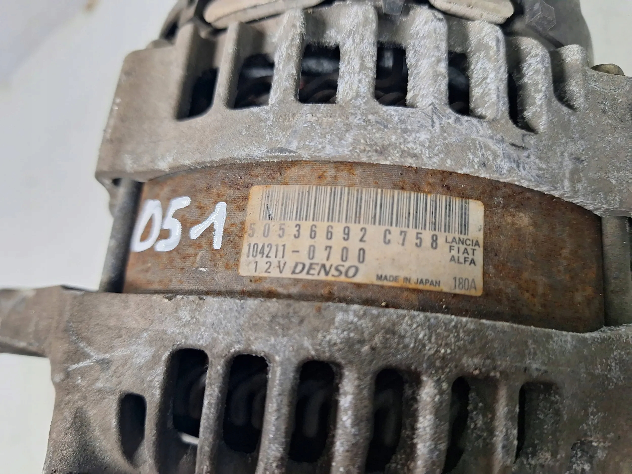 ALTERNATOR 50536692 ALFA ROMEO GIULIA STELVIO 2.2 D