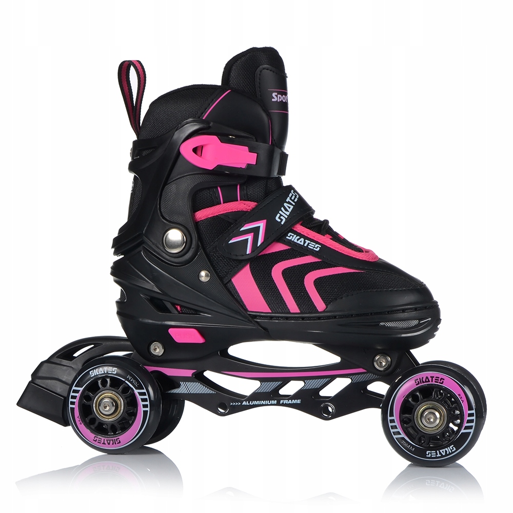 ROLKI WROTKI ŁYŻWY roz. 39-42 regulowany zestaw Model ZSP.HP88-5.L.ROZ