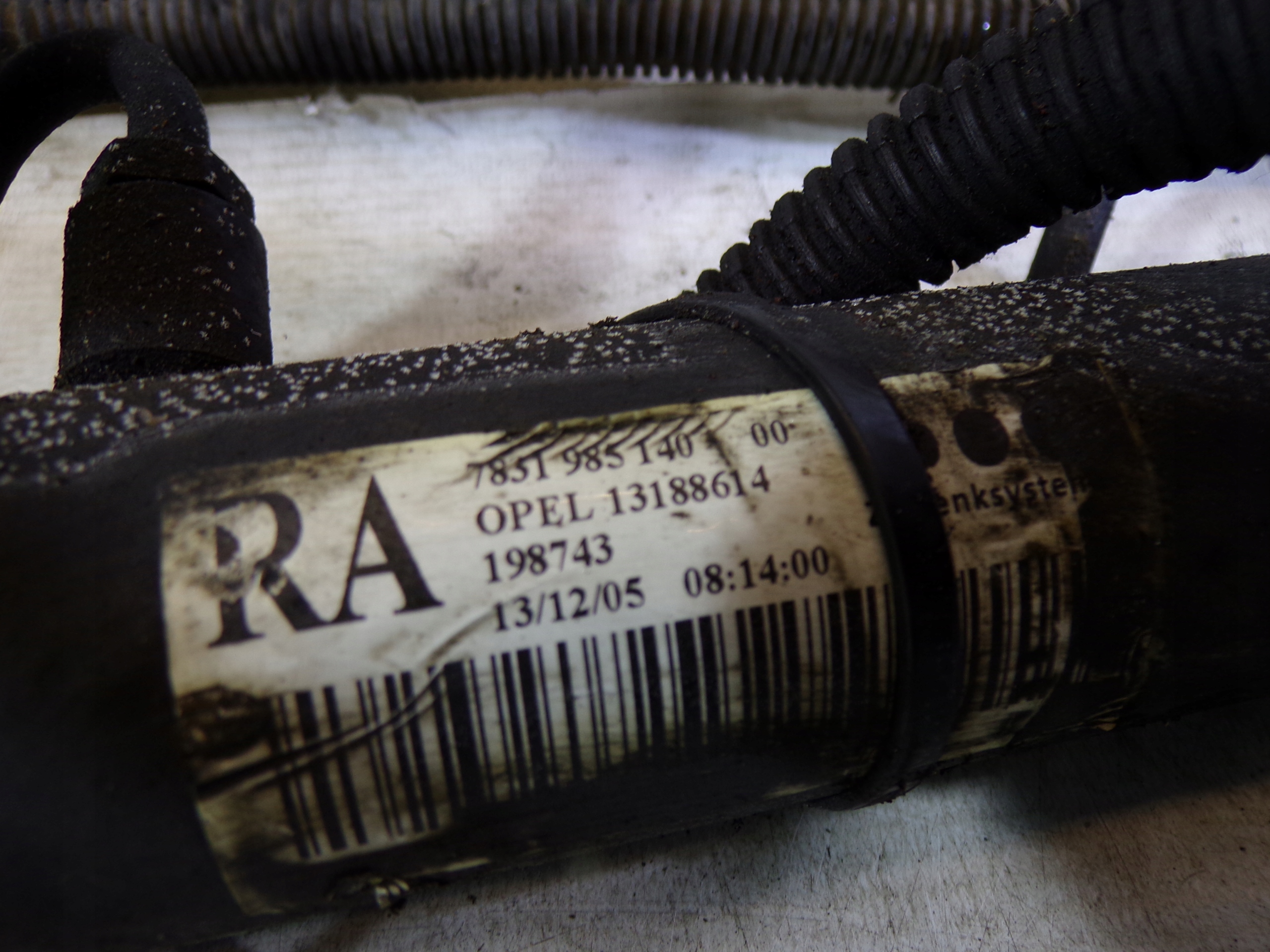 servo control 7831985140 + pump 13192897 OPEL ASTRA H (K2)