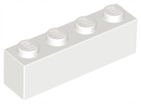 

Lego 3010 Klocek 1x4 biały 301001 1szt Nowy