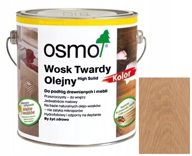 Osmo 3067 2,5L Tvrdý vosk svetlosivý Wawa
