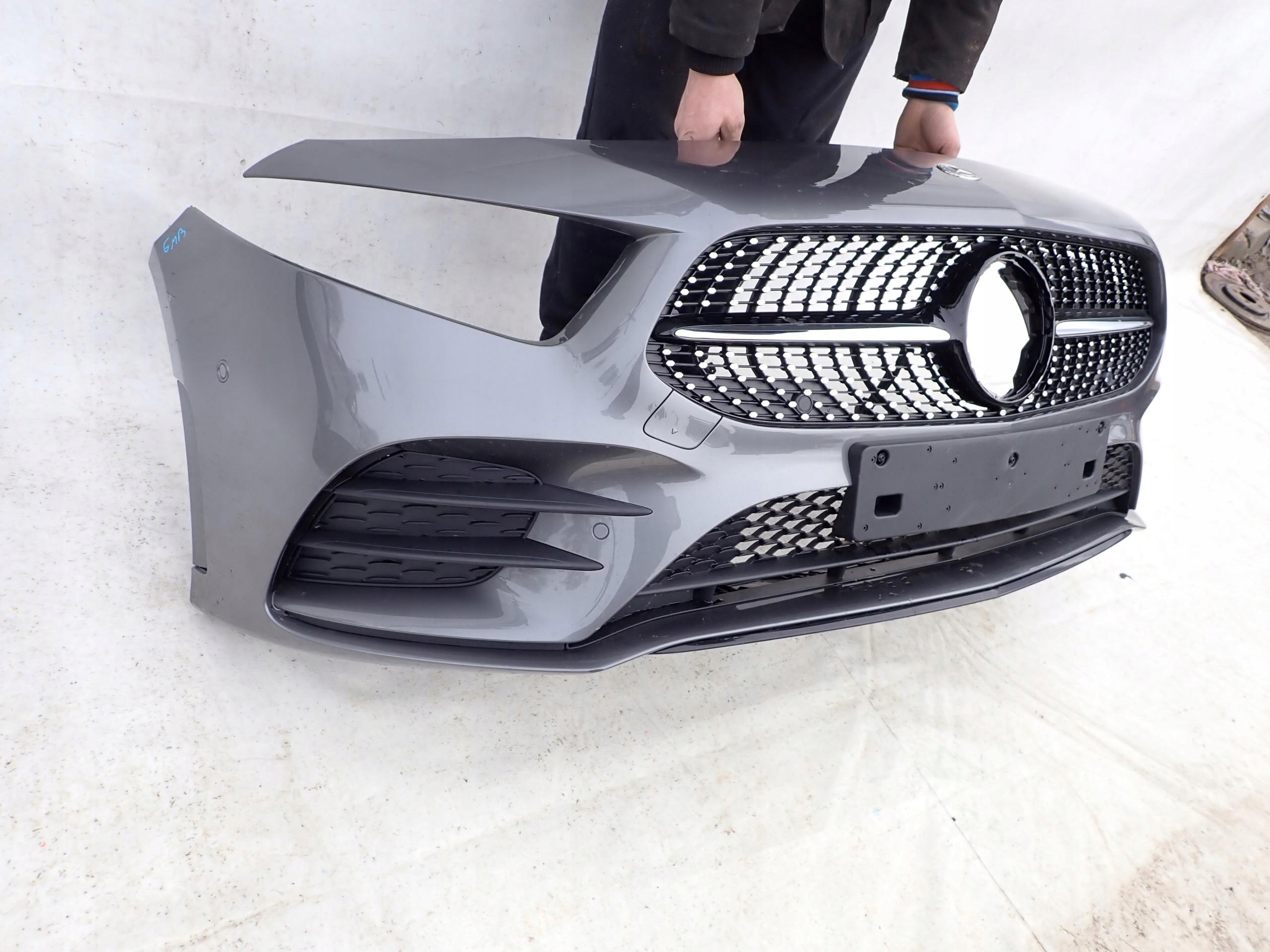 MERCEDES A-KLASA W177 AMG 18- bumper front PDC