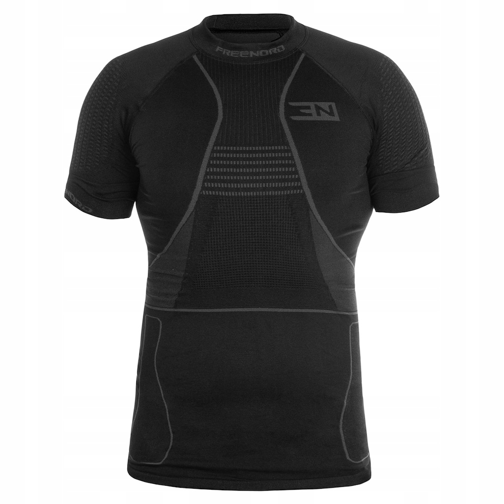 Koszulka termoaktywna męska FreeNord ThermoTech Evo Short Sleeve Czarna XXL
