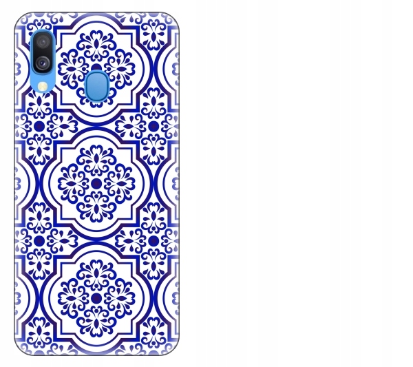 

Etui pokrowiec Samsung Galaxy A40 Mozaika majolika