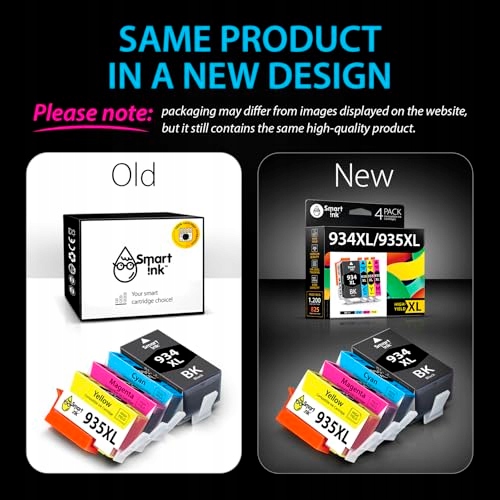 SMART INK Zestaw Wkładów do Drukarki HP 934XL 935XL Wysoka Wydajność — miniatura 7