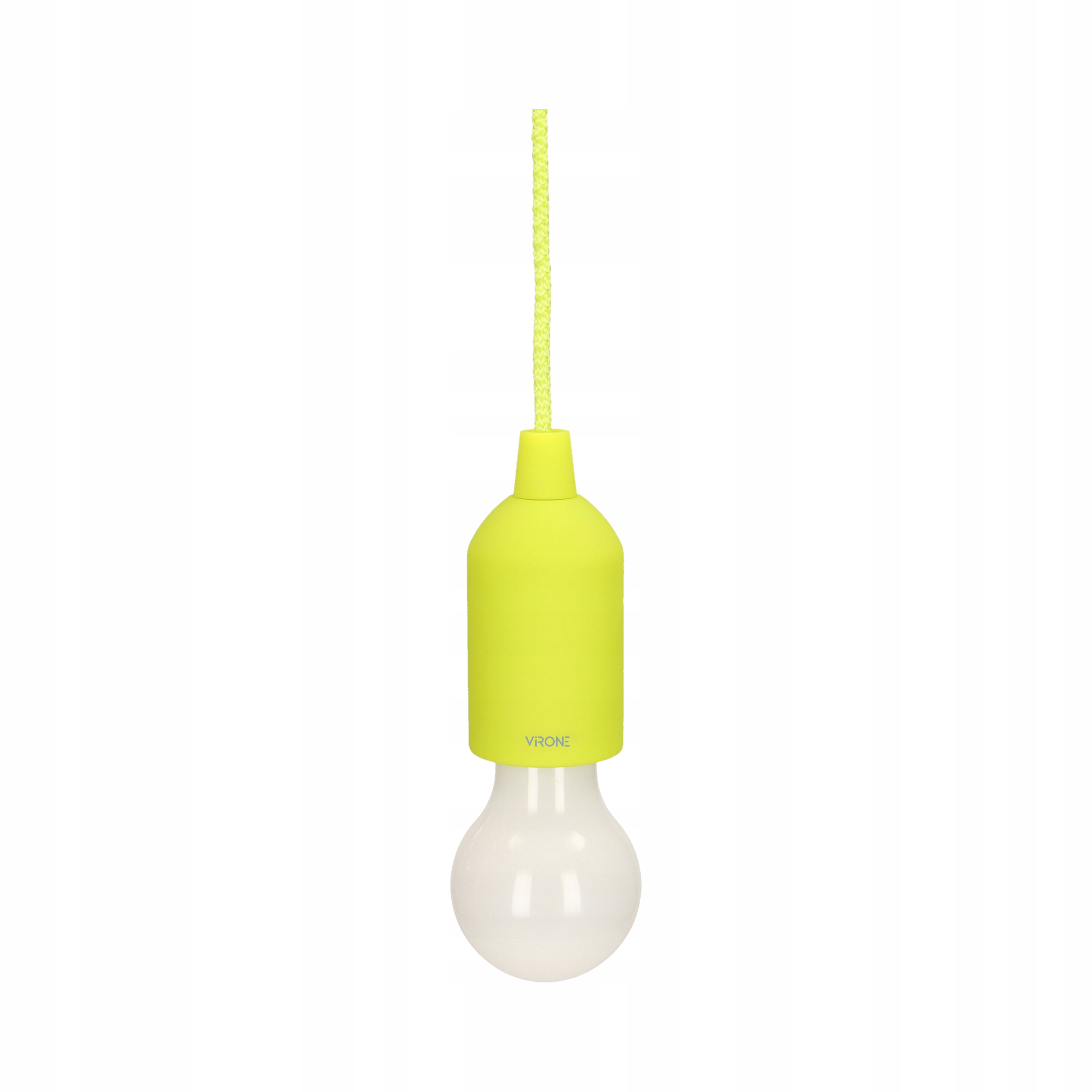 

Bateryjna nocna na sznurku 1W Led Aaa limonkowa