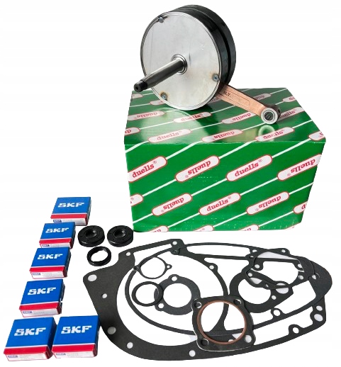 Nová Kompletní Kliková Hřídel Ložiska Těsnění Wsk 125 Kryngielit