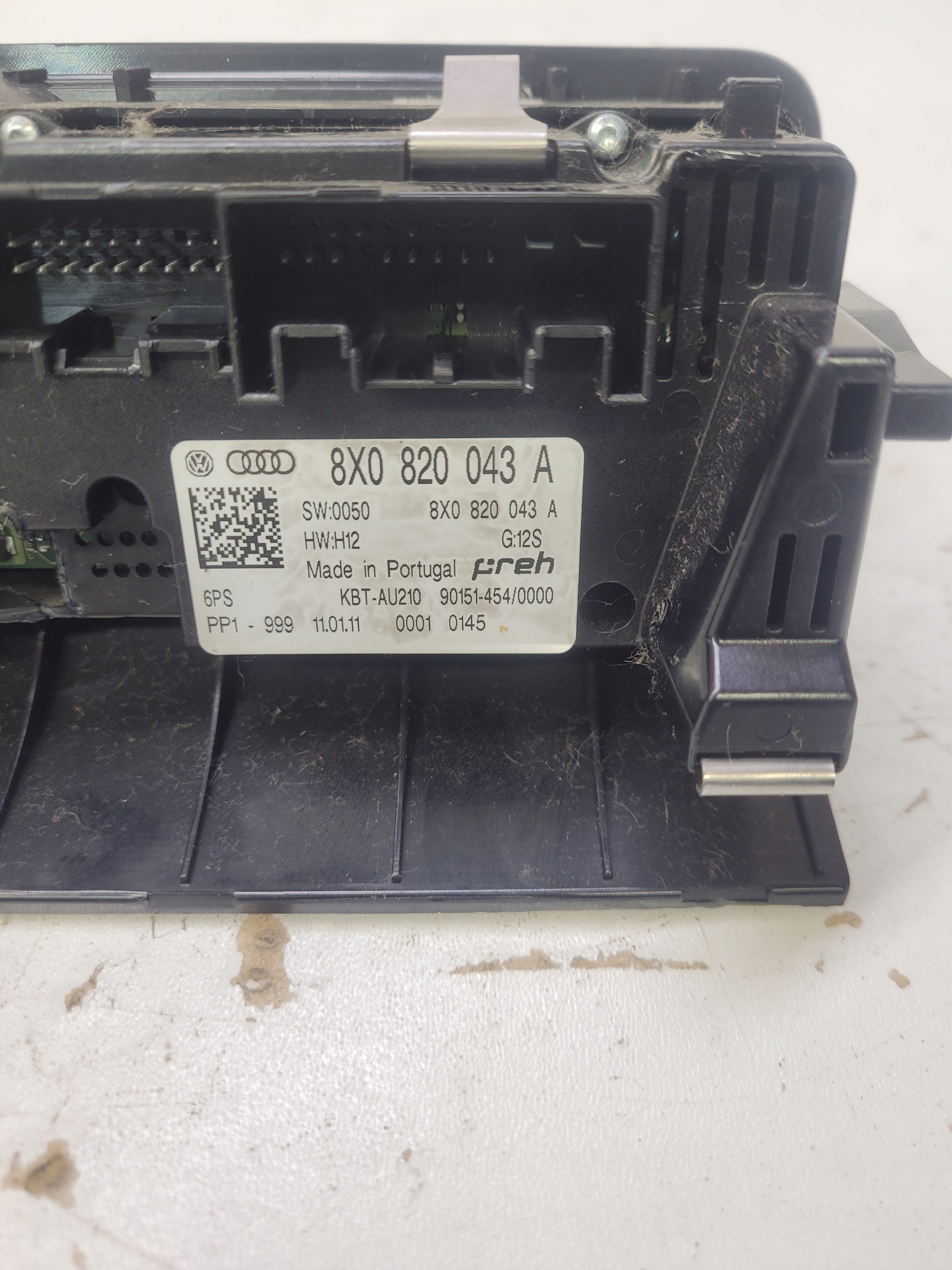 PANEL KLIMATRONIK AUDI A1 8X 8X0820043A