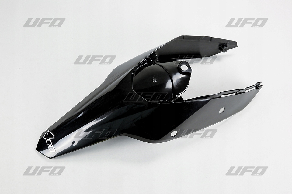 Ufo Zadný Blatník Ktm Exc '08-'11 So Zadnými Bokmi, Farba Čierna
