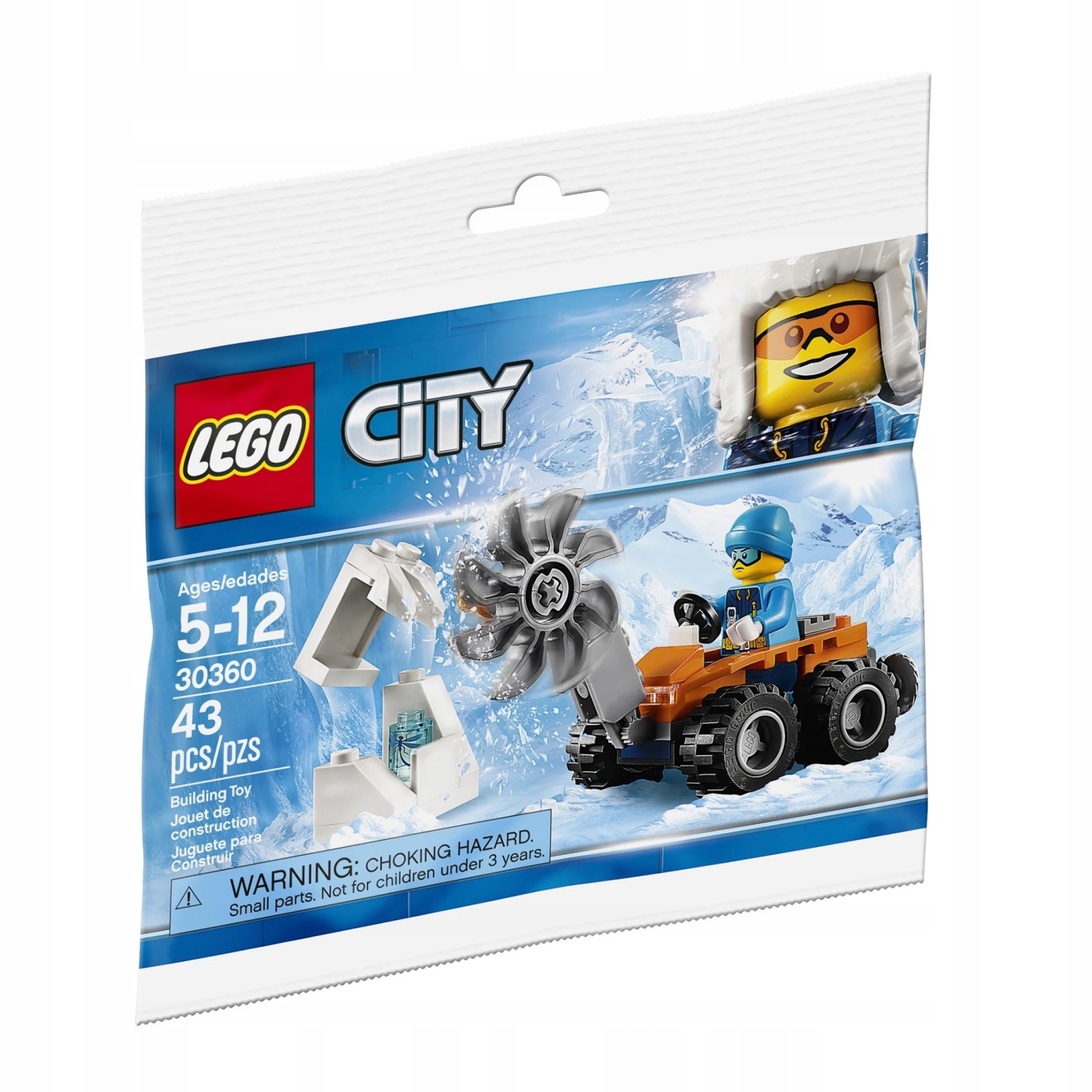 30360 Lego City Arctic Arktyka zima śnieg polybag Misb choinka mikołaj