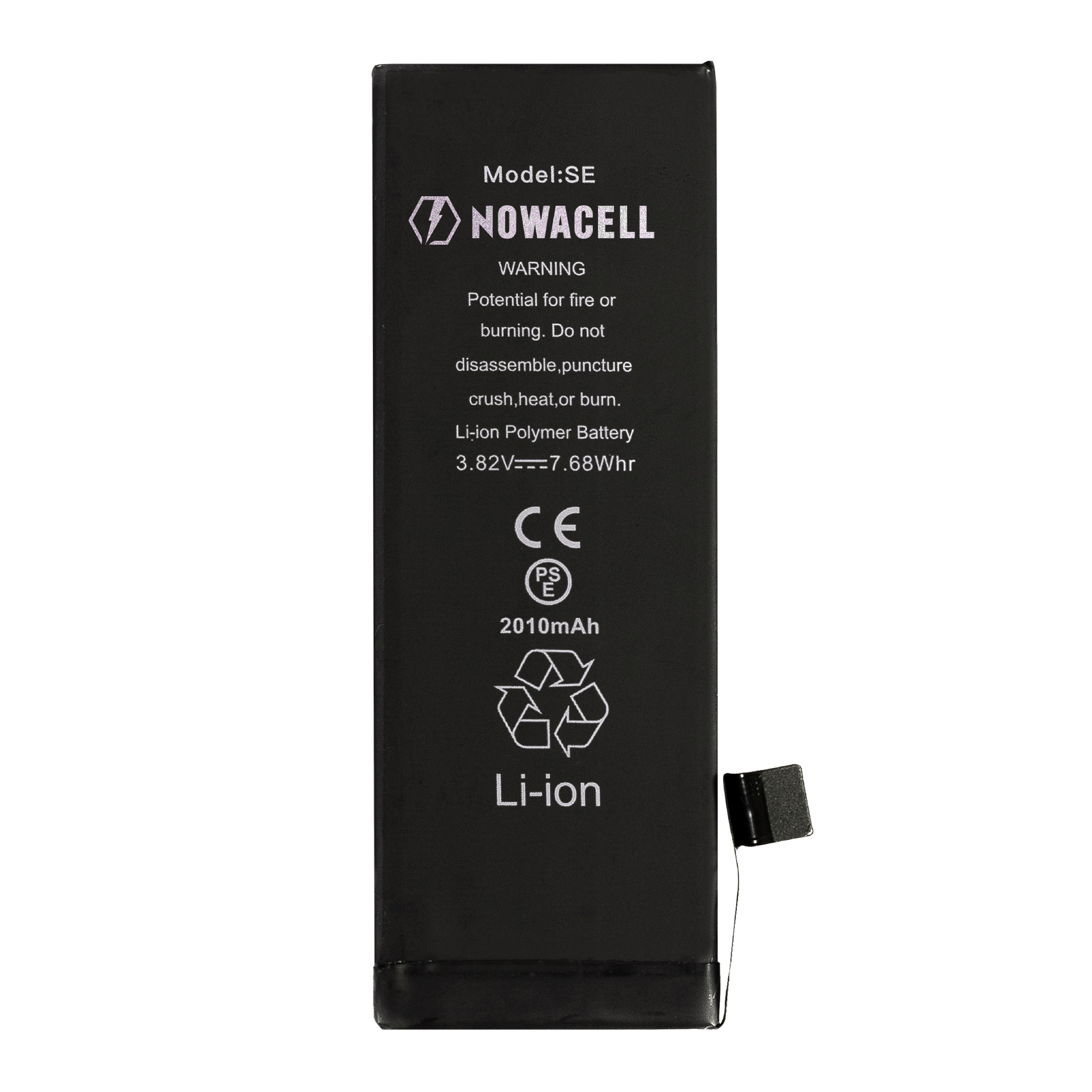 Bateria NOWACELL iPhone SE/5SE - większa pojemność Stan opakowania oryginalne