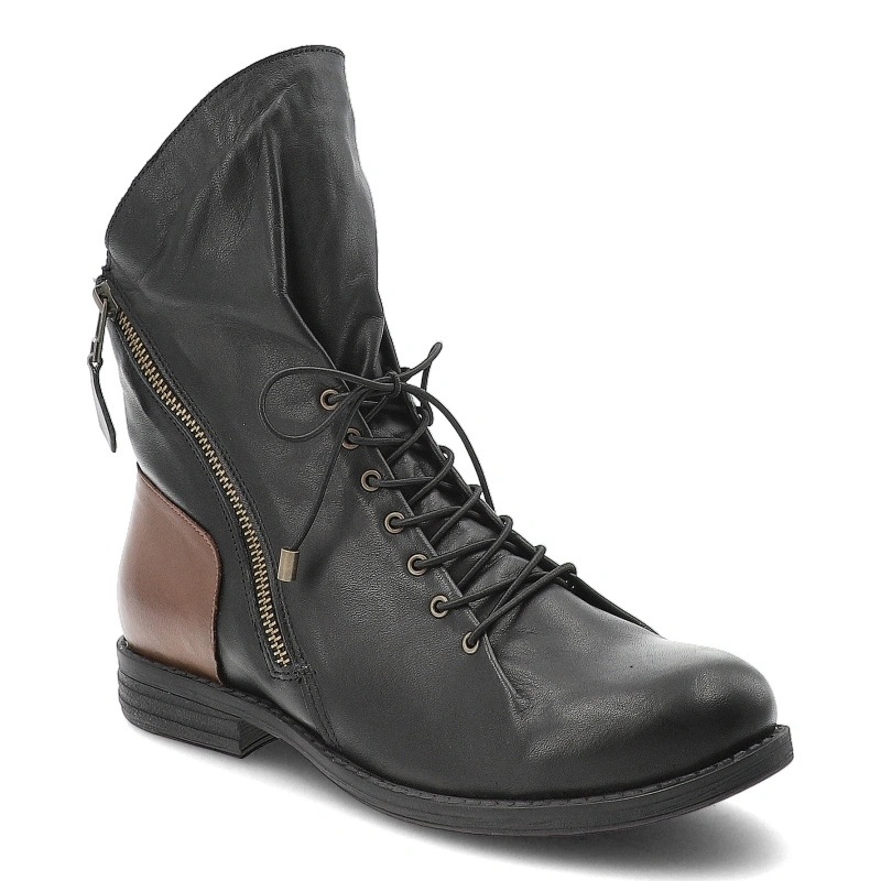 Dámské kotníkové boty Artiker, černé, 59C2601 Black