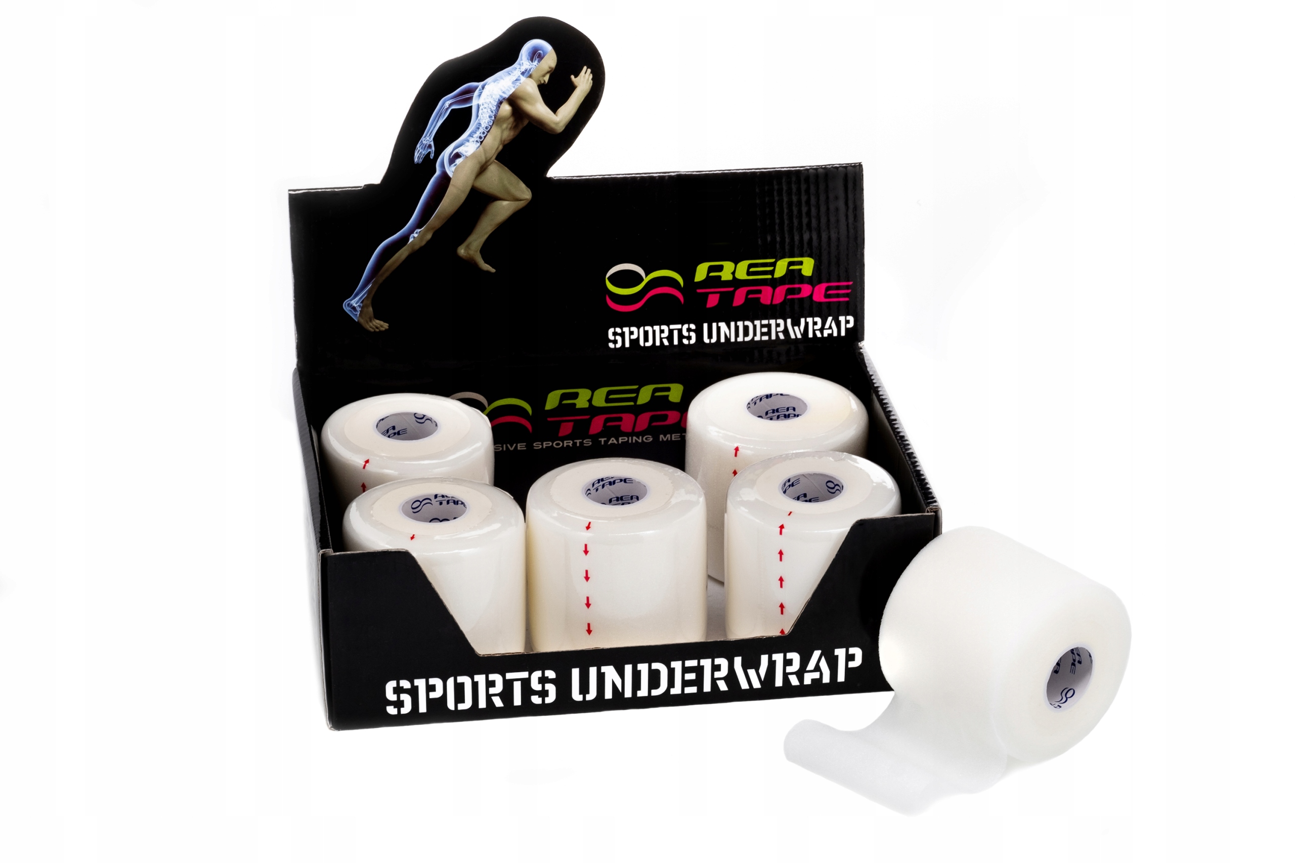 

6 Szt Podkład Rea Tape wrap pinka kinesiology