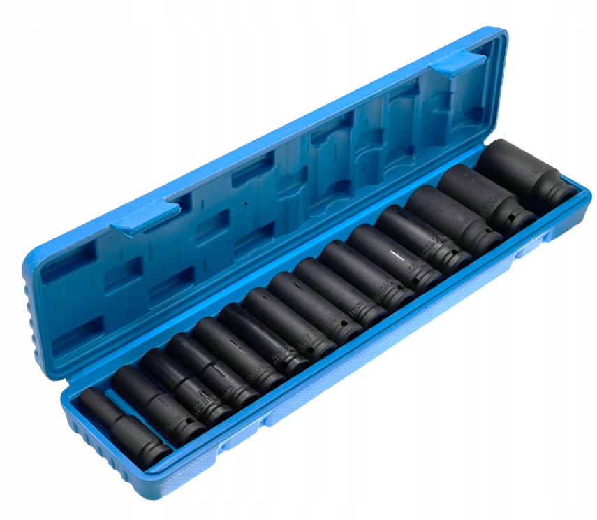 

Nasadki udarowe długie 1/2" 10-32mm 15 szt