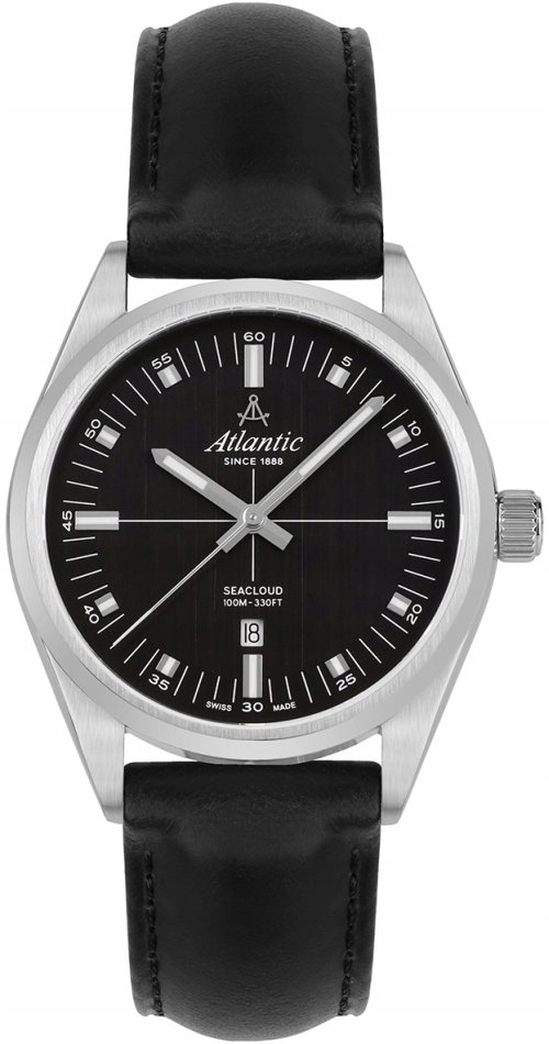 Hodinky pánské Atlantic 73361.41.61 černé klasické