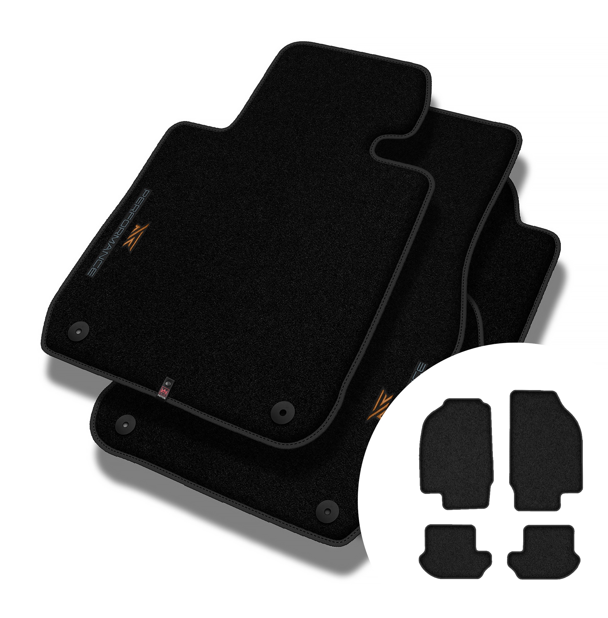 Velúrové koberčeky Performance Premium pre Ford Ka I 2004-2008