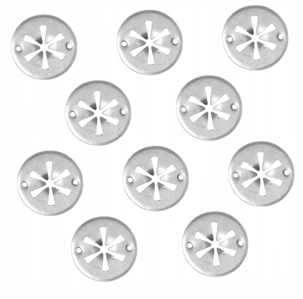 SPINKI BLASZKI MONTAŻOWE OSŁONY TERMICZNEJ SILNIK DO VW AUDI 10 SZTUK